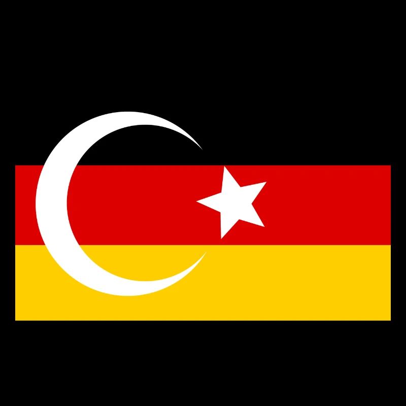 Germany Turkey flag gift idea