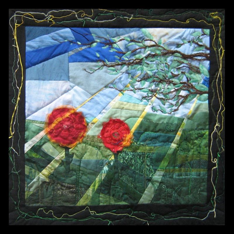 Art de fleurs de lumen