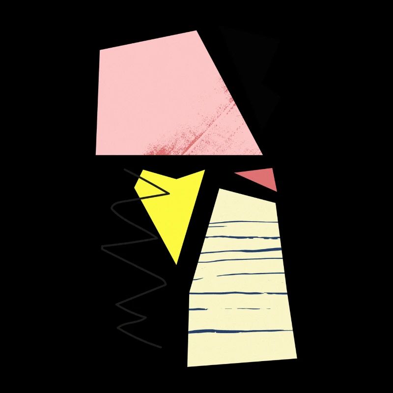 Formes et formes abstraites et géométriques de la hanche