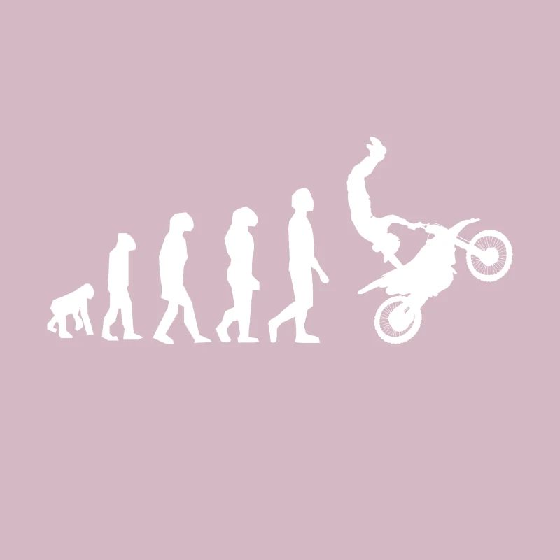 Roller Moped Motorrad Motocross Biker Evolution