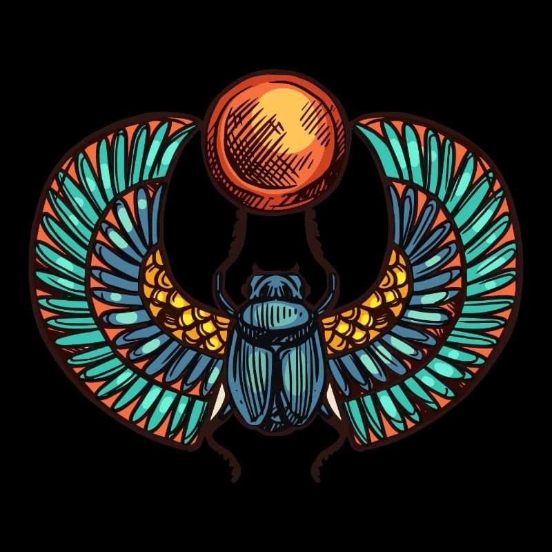 Sacred Scarab - Ancient Egypt