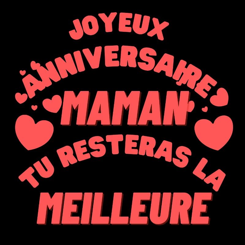 Joyeux anniversaire maman!