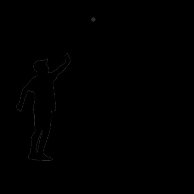 Boule Silhouette Milieu