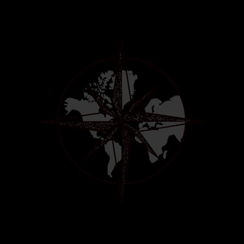 Compass World Map