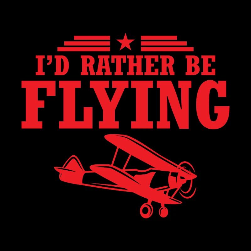 Flying Pilot Luftfahrt Geschenk Flugzeug