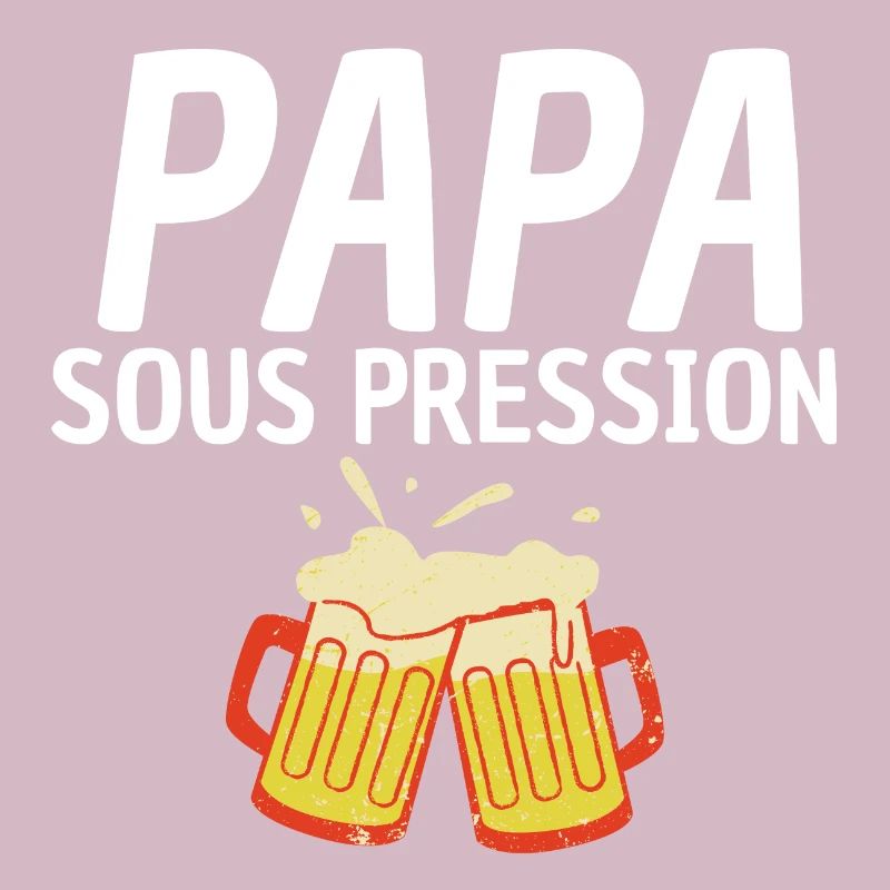 Papa sous pression.