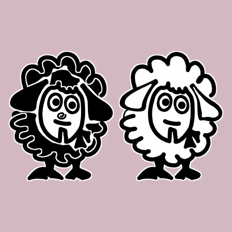 Both Sheep - Twins