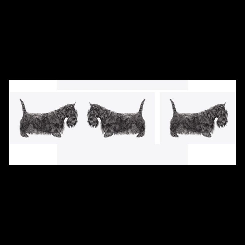 Schottischer Terrier Auto