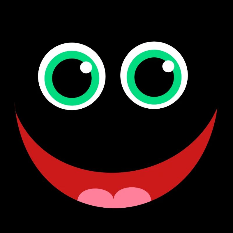 Conception d'yeux de visage drôle