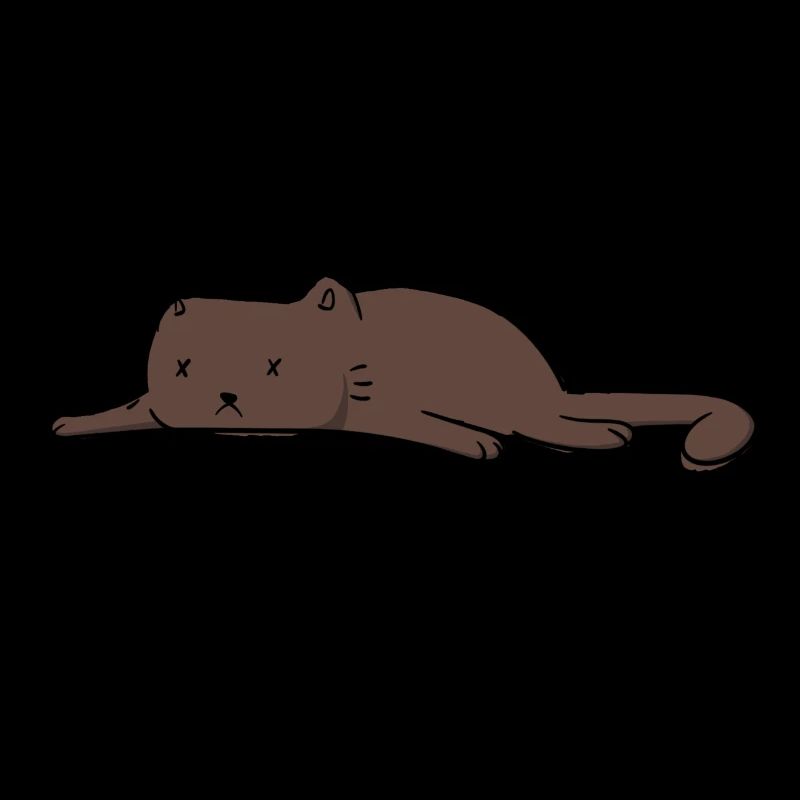Katzensprüche Katze Nope. Not now
