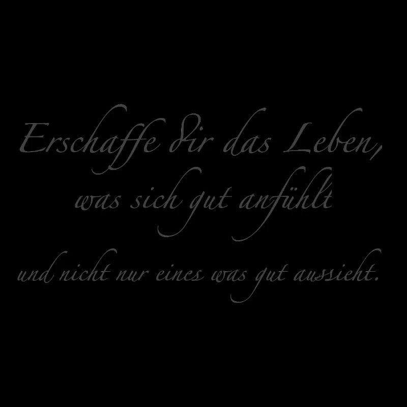 erschaffe dir das Leben