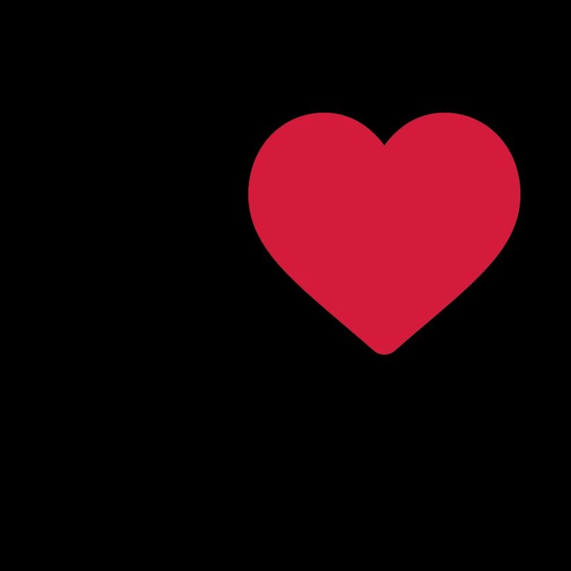 I love Bouldern Spruch Herz rot Klettern Boulderer