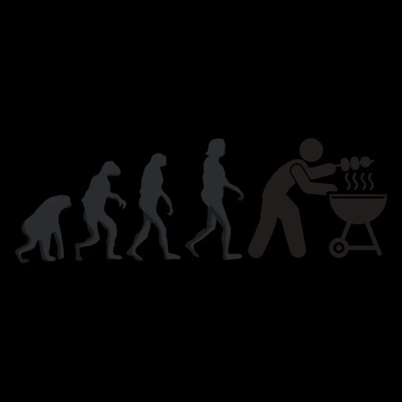 Grillen - Menschliche Evolution