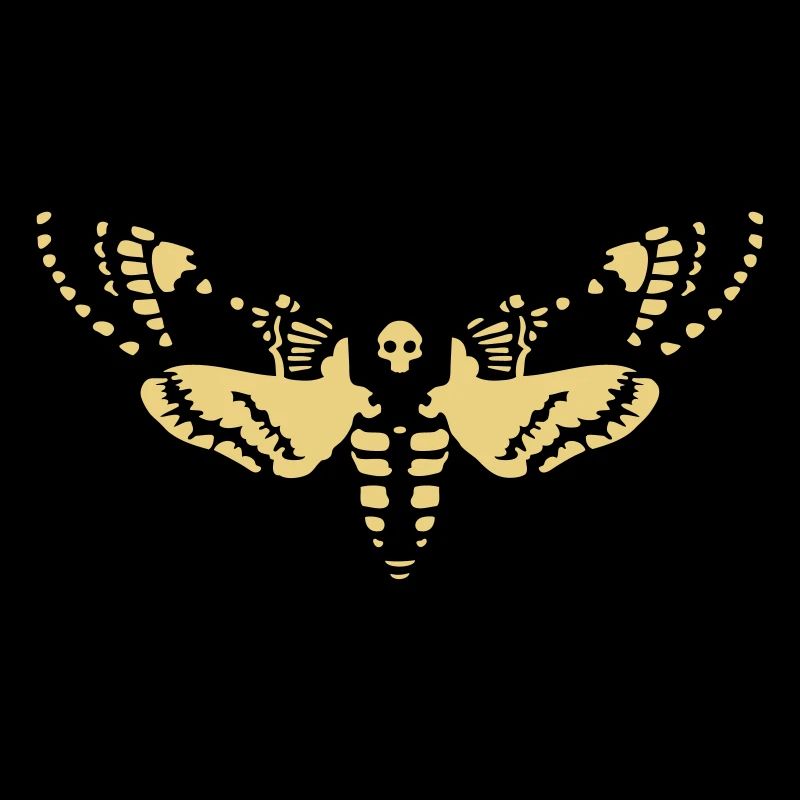 Sphinx Schädel butterfly skull