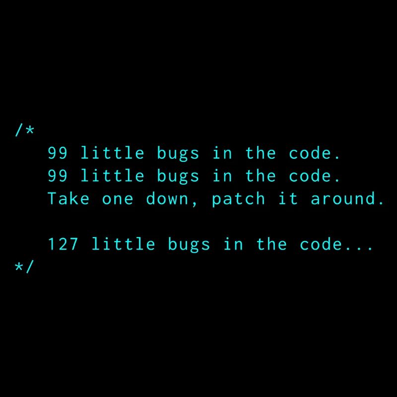 Bugs code Programming Informatic Geschenk Spruch