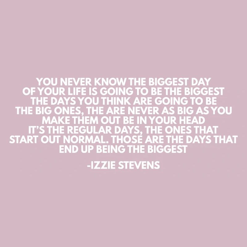 greysanatomy Citation d’Izzie Stevens