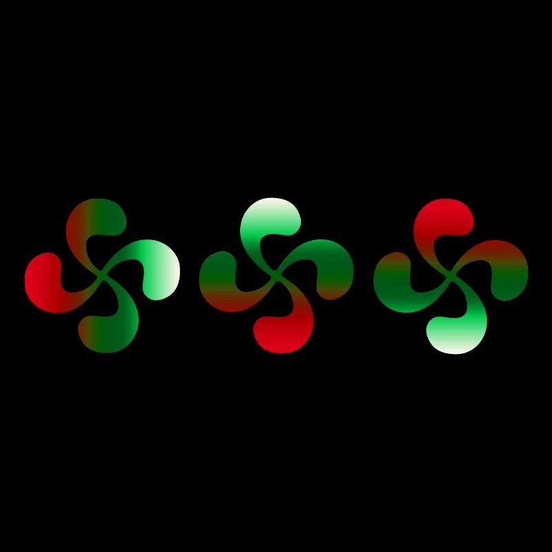 Croix Basque Lauburu