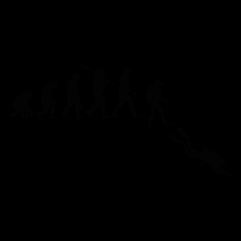 Plongée Évolution Rétro Cadeau Pour Plongeurs