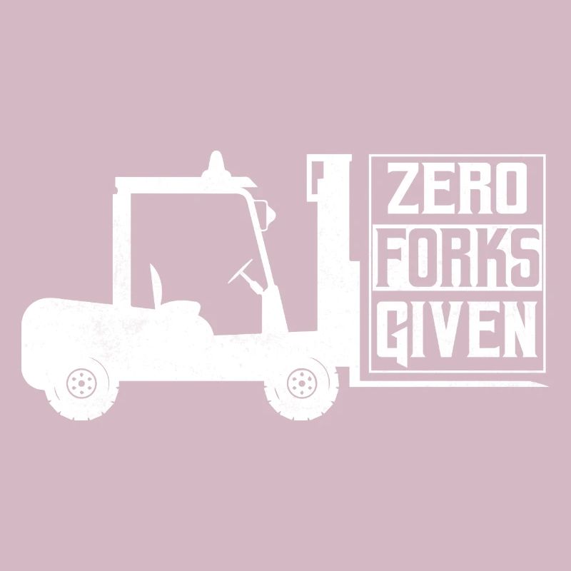 Zero Forks Given Forklift Forklifter Operator