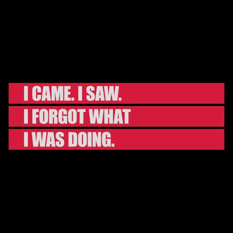 I came saw forget