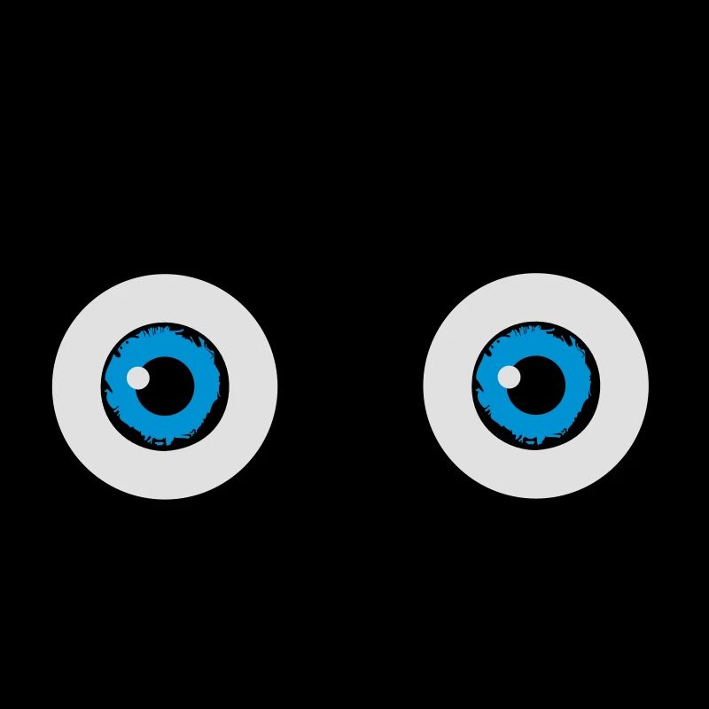 Yeux effrayés