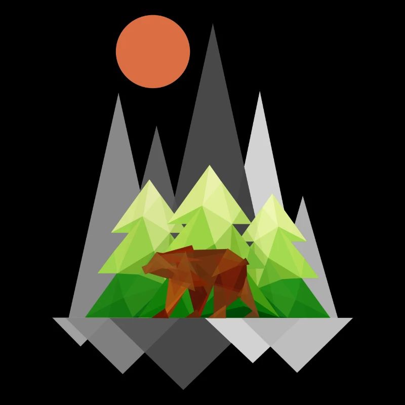 Ours dans le désert