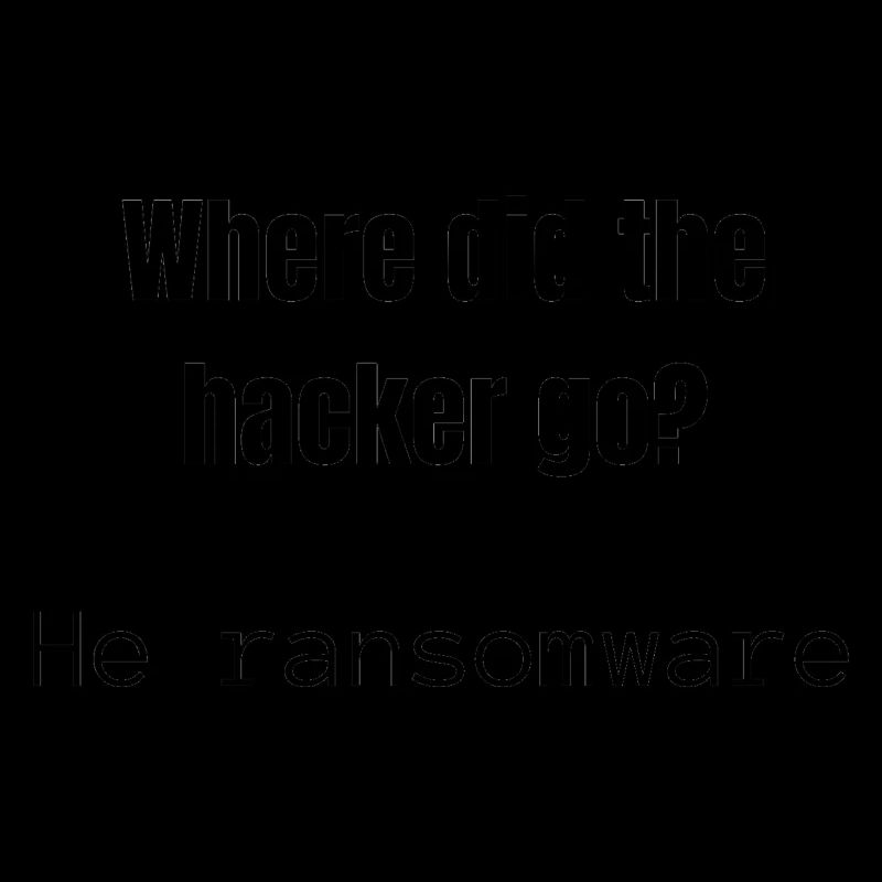 Where did the Hacker go | Joke | Hacker Design