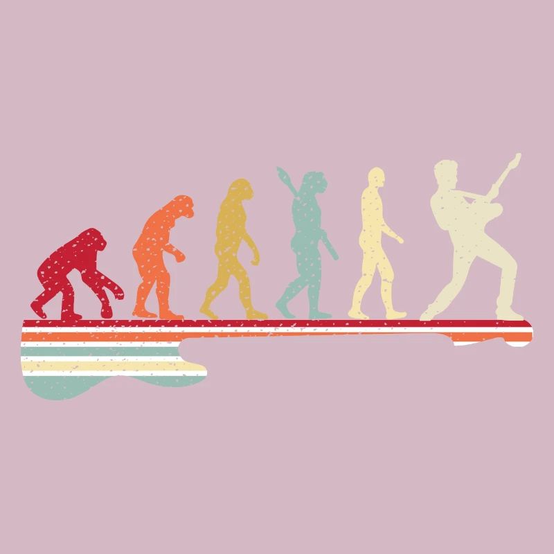 Evolution au guitariste, j’aime les notes et la musique