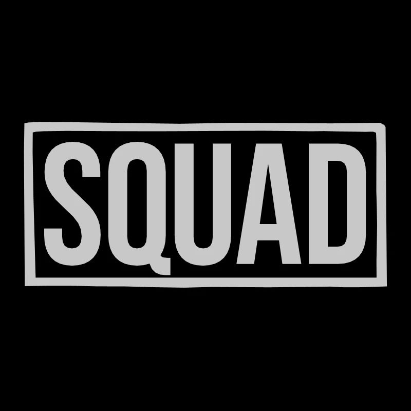 Text Squad Leader Schild
