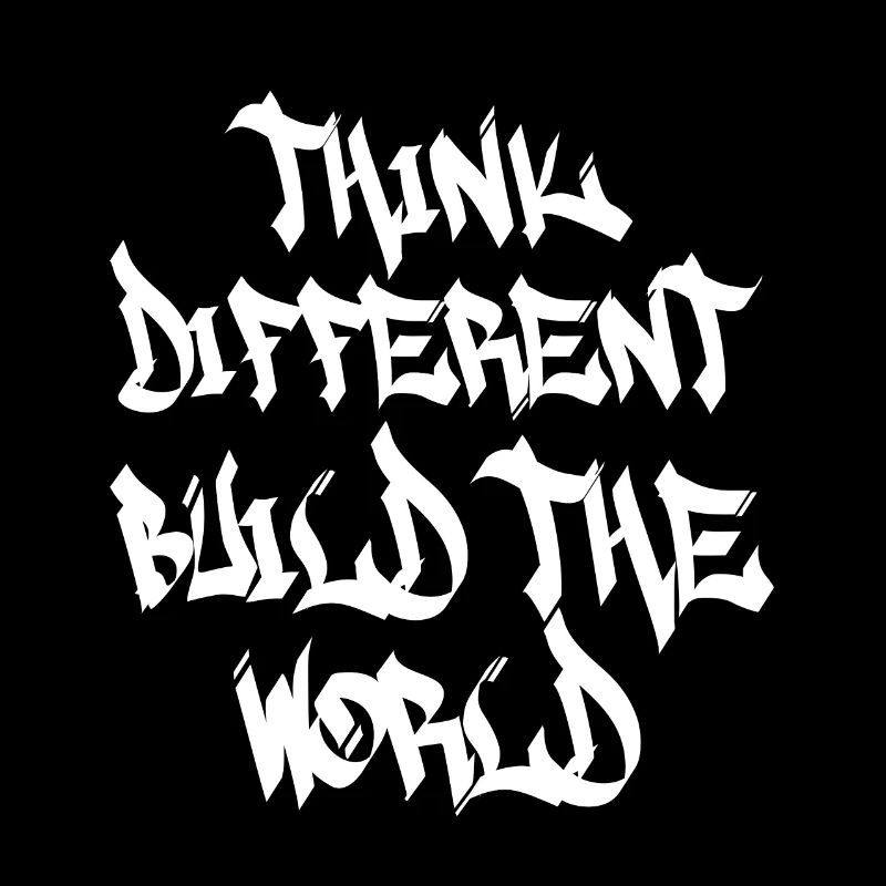 Think Different build the world