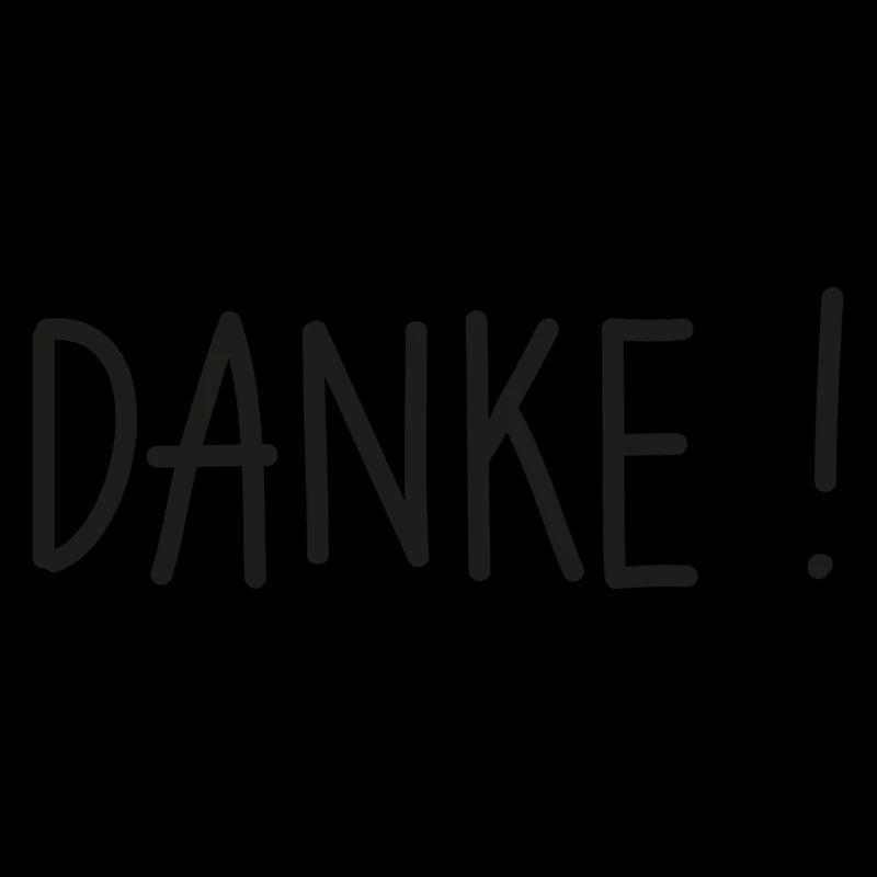 Danke! Dankeschön sagen.