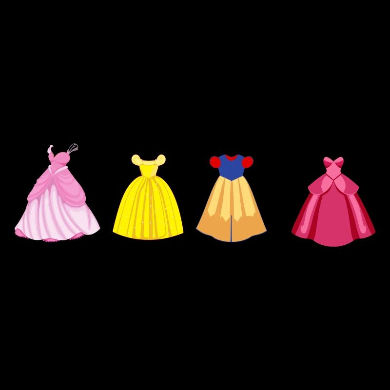 Prinzessinnen-Kleider