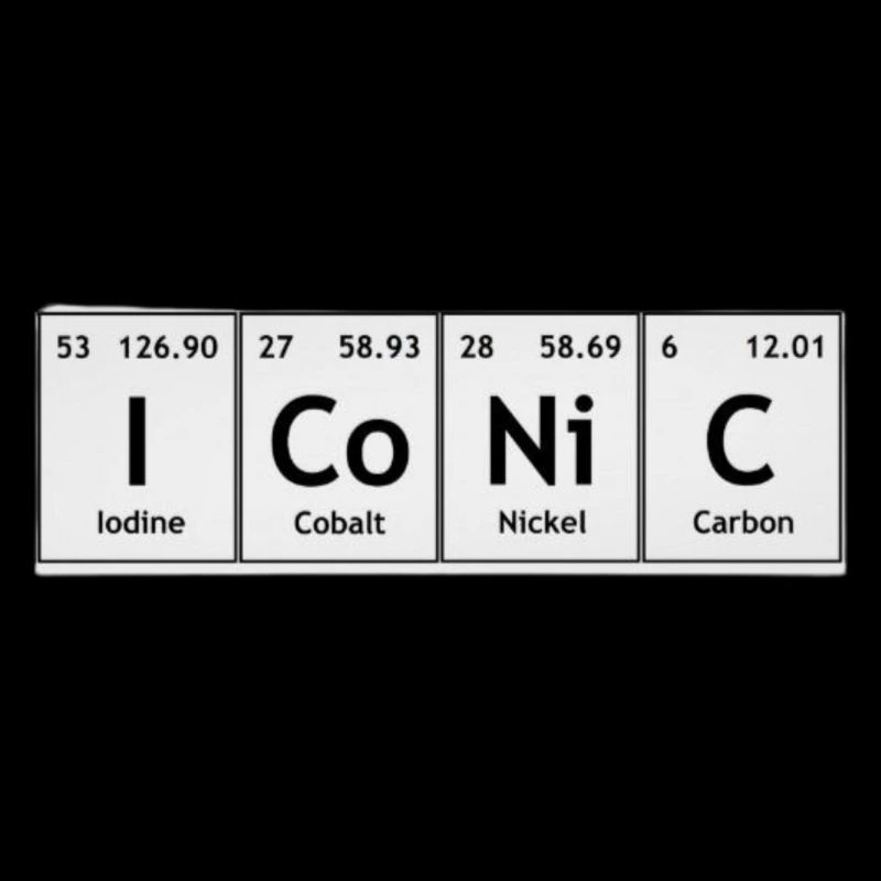 Formule chimique iconique