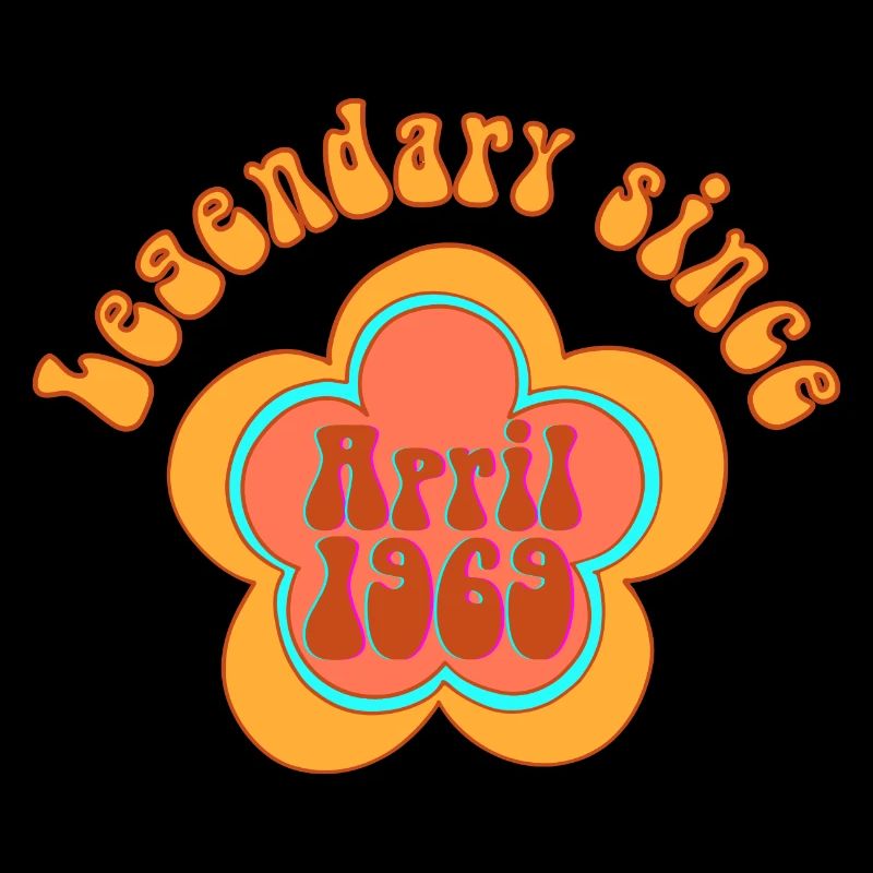 Legendary since April 1969 Birthday Retro