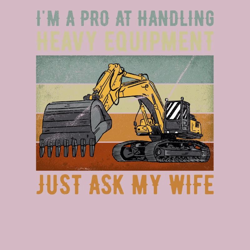 Retro Bagger Spruch Baggerfahrer Baustelle