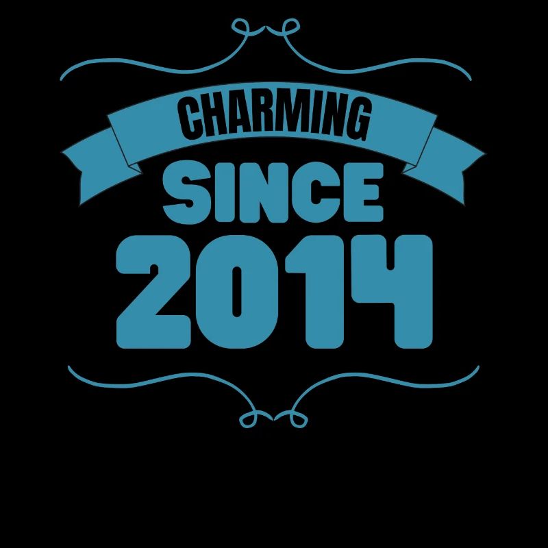 9. Geburtstags Party Geschenk Charmant seit 2014