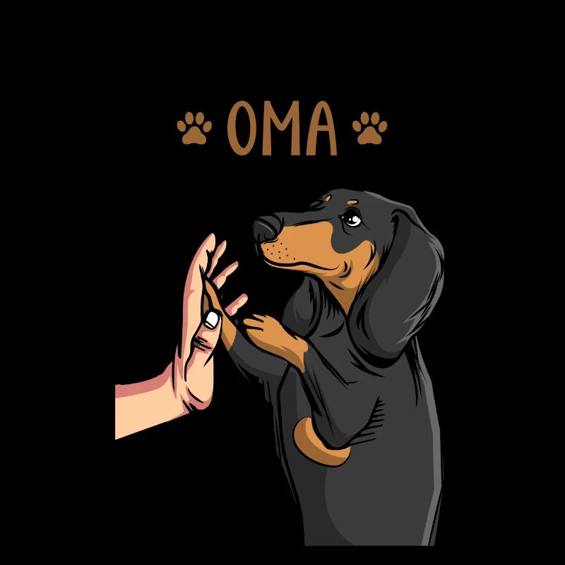 Dackel Oma