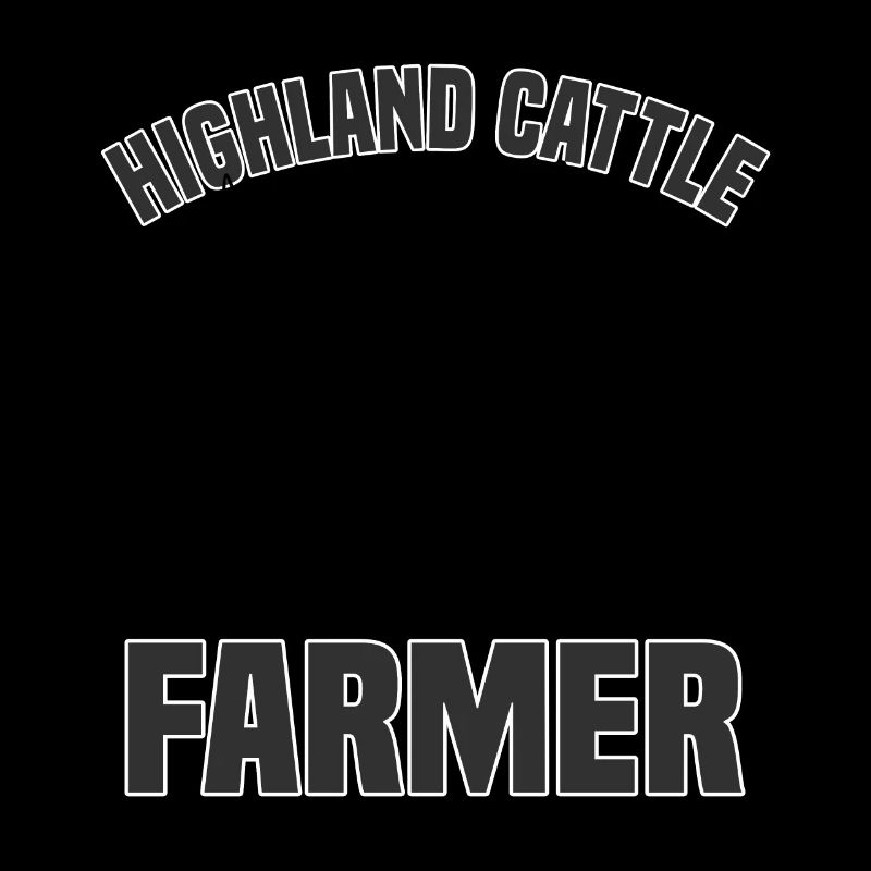 Highland Cattle Farmer Kühe Kuh Bauer