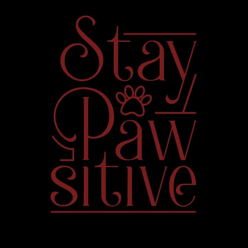 Tierliebhaber-Geschenk-Idee bleiben pawsitive