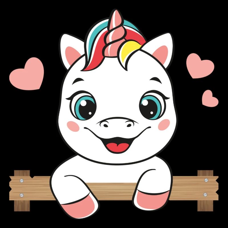 Licorne joyeuse