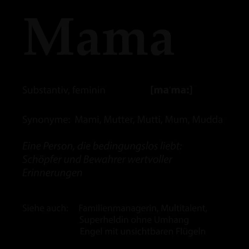 Mama Bedeutung