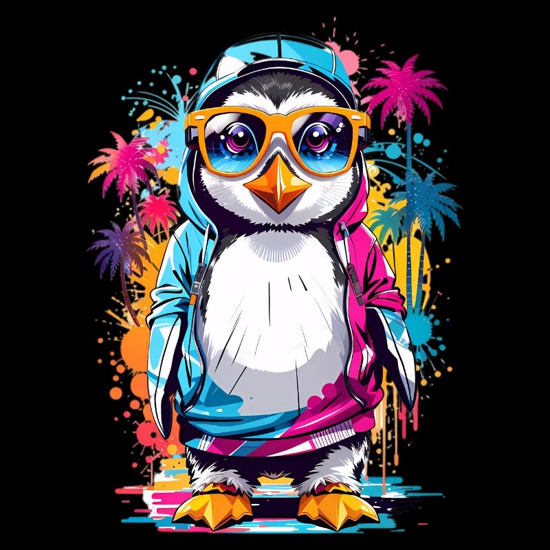 Coole Pinguin