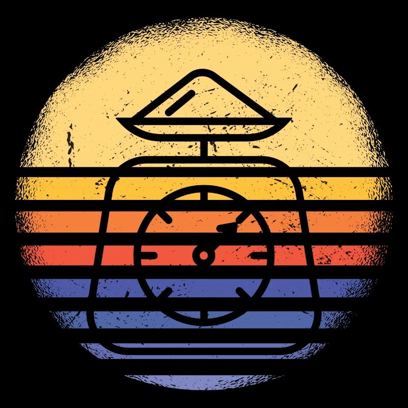 Baker Retro Sunset Baking