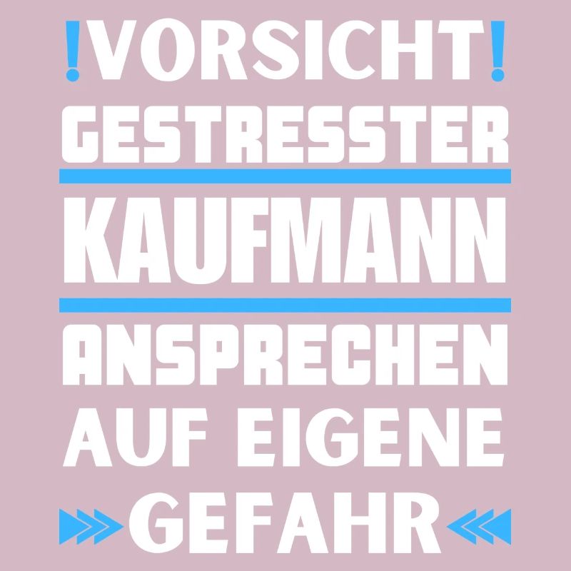 Gestresster Kaufmann nicht ansprechen!