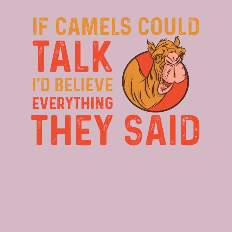 Funny camel saying