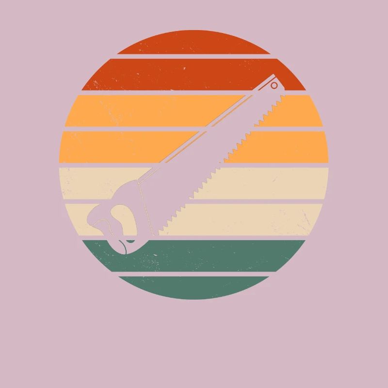 Retro Handsaw Design
