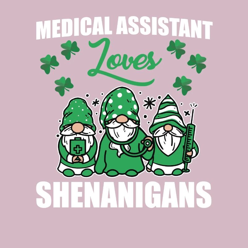 L’assistante médicale adore la Saint-Patrick
