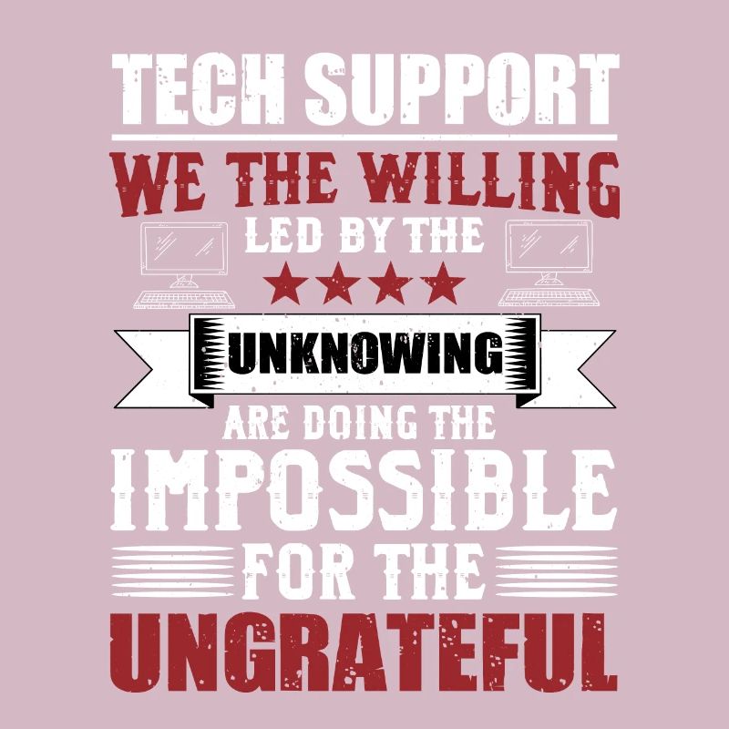 Lustiger Technischer Support Sysadmin Humor