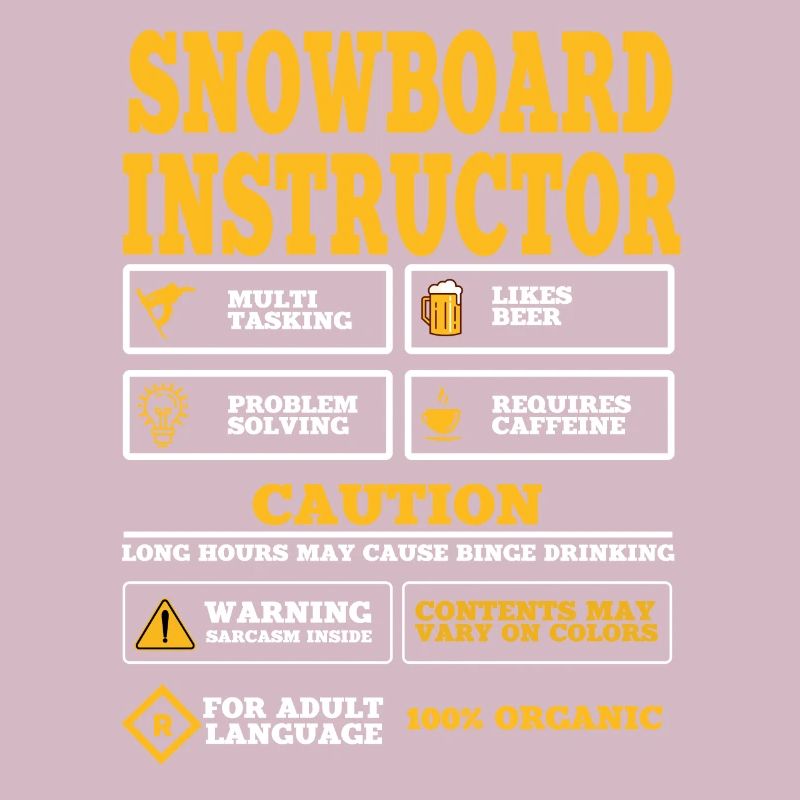 Funny Ski Instructor Saying Shirt