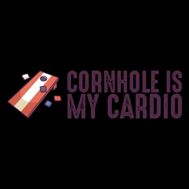 Cornhole est mon cardio cornhole sacs Cornhole